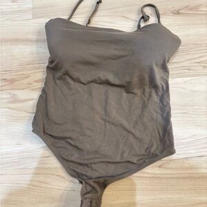 SKIMS Brown Bodysuit